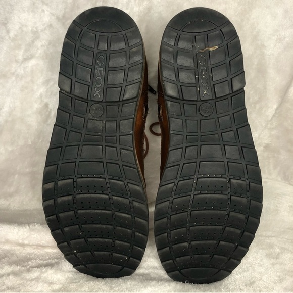 Geox Brown Leather Shoovy Urban Ankle Boot Amphibiox Size 40 (7) - Picture 8 of 11